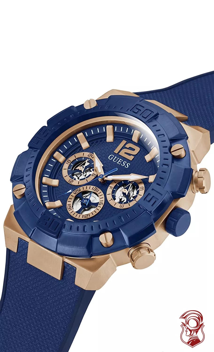 Guess Blue Multifunction Watch 50MM
