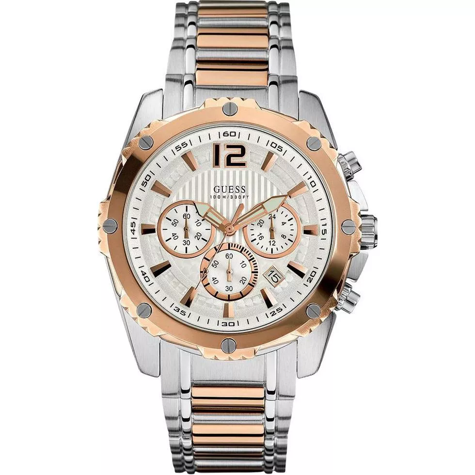 GUESS Bold Chronograph Men's Watch 46mm