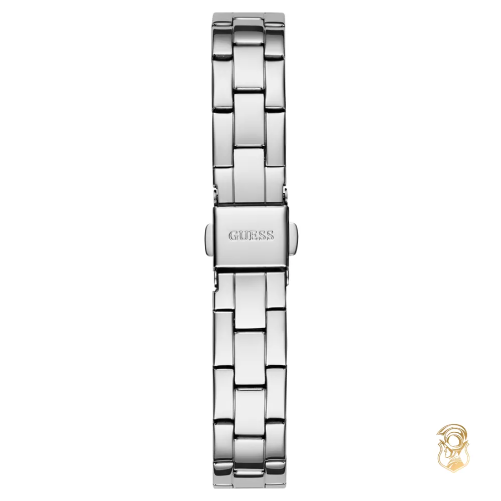 Guess Brilliant Silver Tone Watch 24mm
