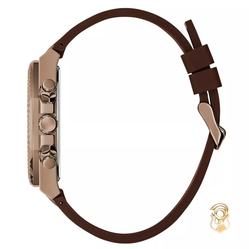 Guess Brown Coffee Multi-function Watch 44mm