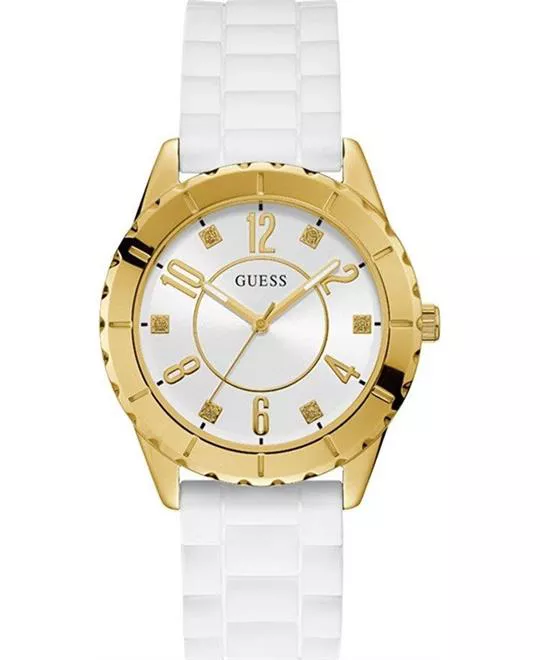 Guess Cabana White Dial Ladies Watch 40mm
