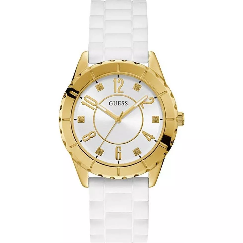 Guess Cabana White Dial Ladies Watch 40mm