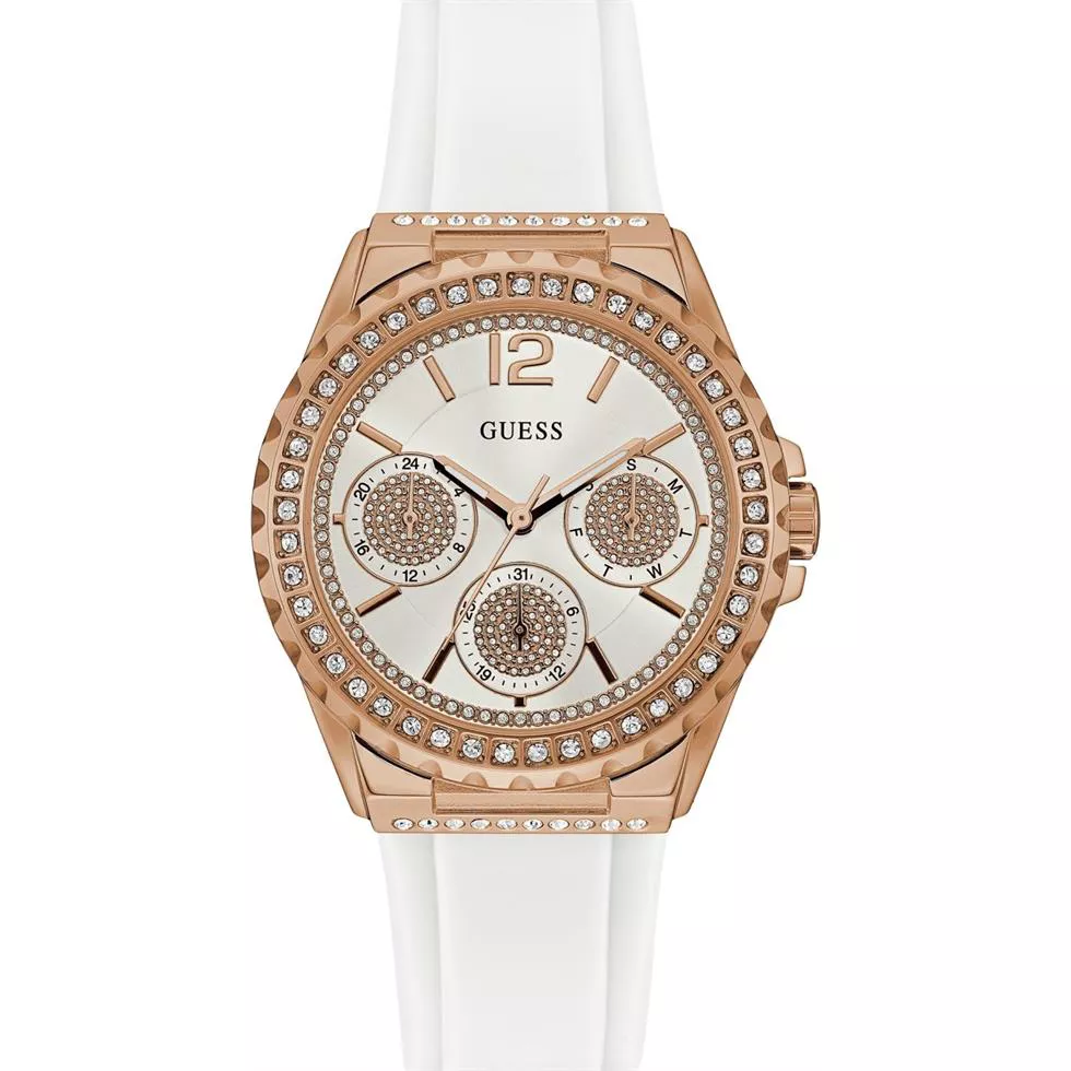 Guess Casual Rose Gold Watch 45mm