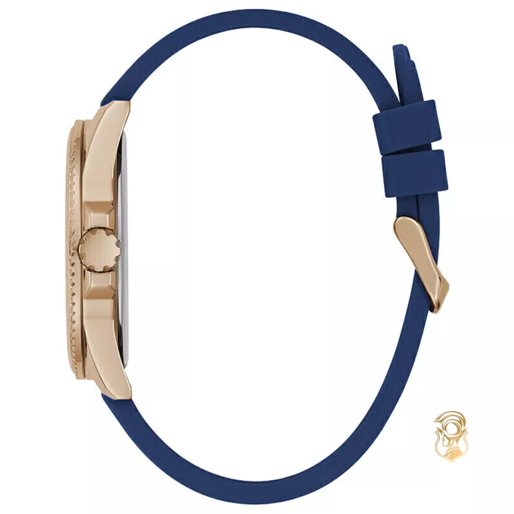 Guess Champ Blue Dial Watch 44mm