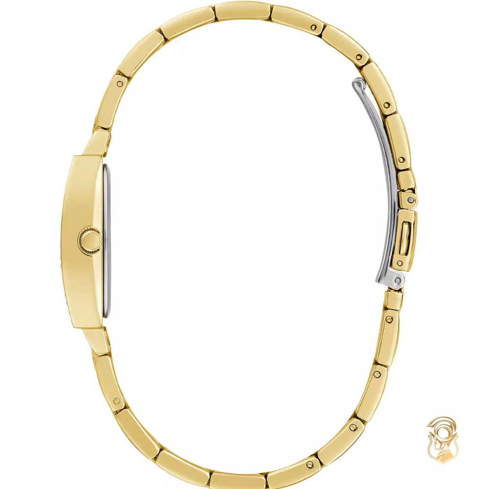 Guess Champagne Brilliant Glitz Watch 25mm