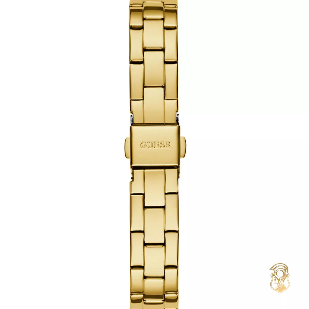 Guess Champagne Brilliant Glitz Watch 25mm