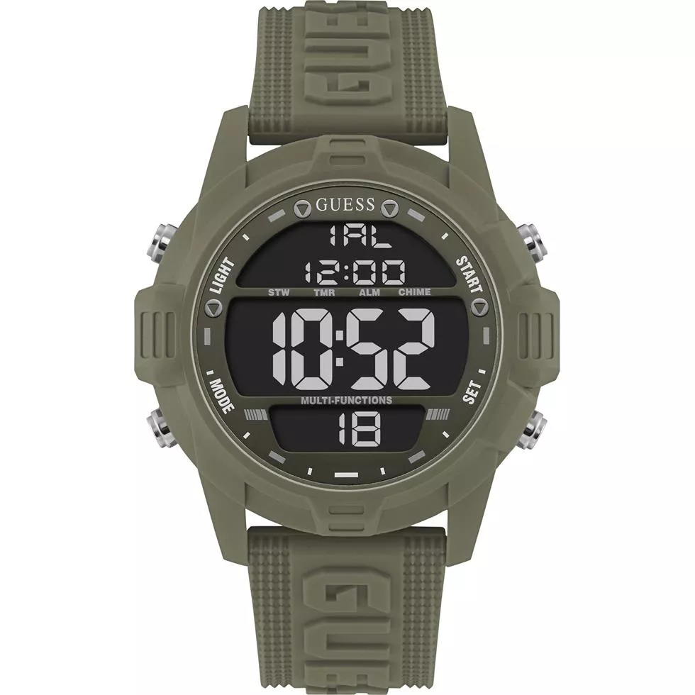 Guess Charge Green Watch 48mm 