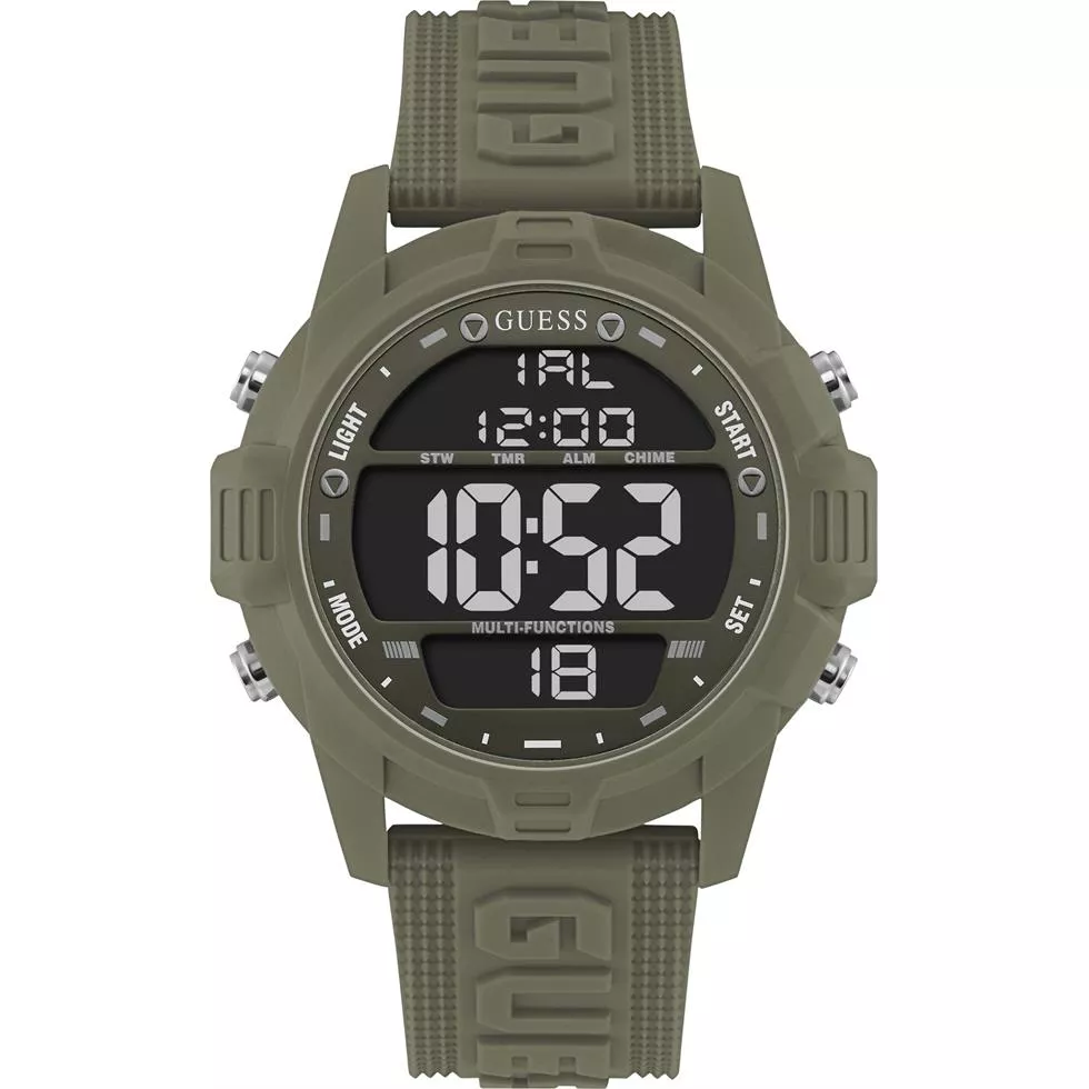 Guess Digital Green Watch 48mm 