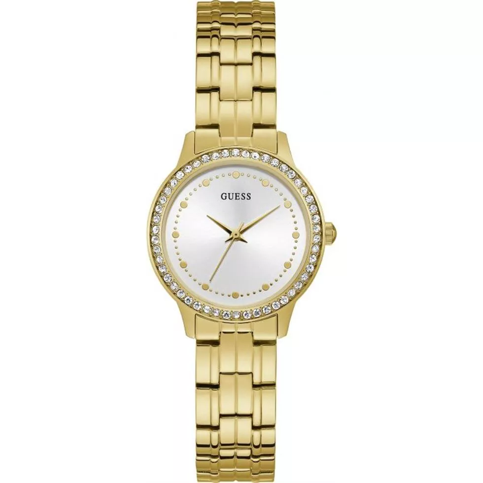 Guess Chelsea GoldTone Watch 30mm
