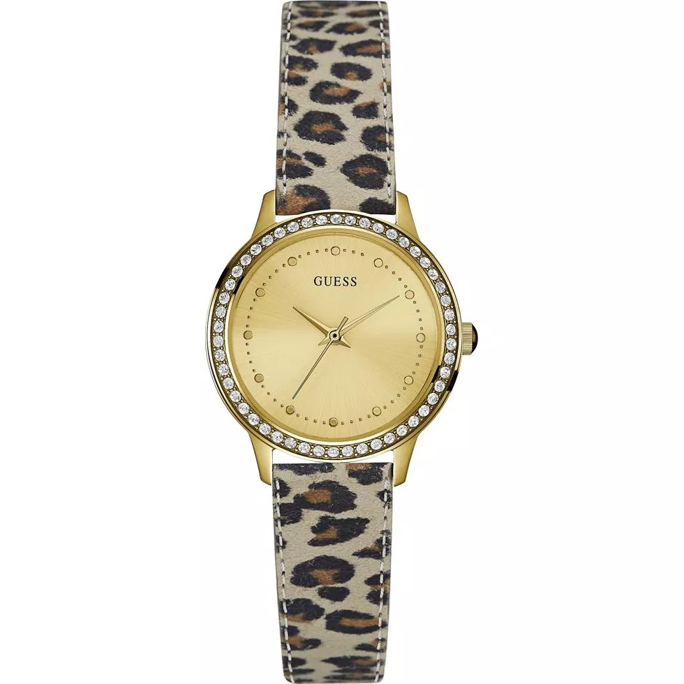 Guess Chelsea Leopard-inspired Watch 30mm
