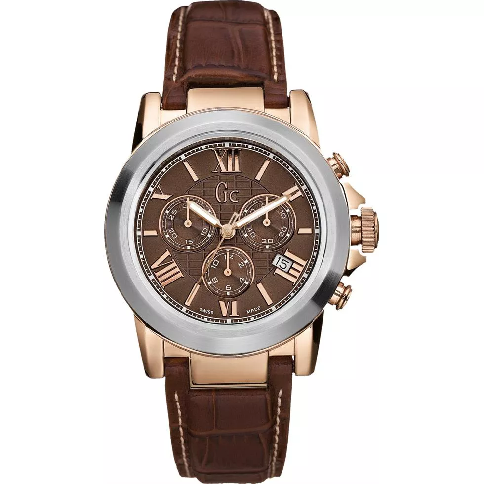 GUESS Chronograph Brown Watch 49mm