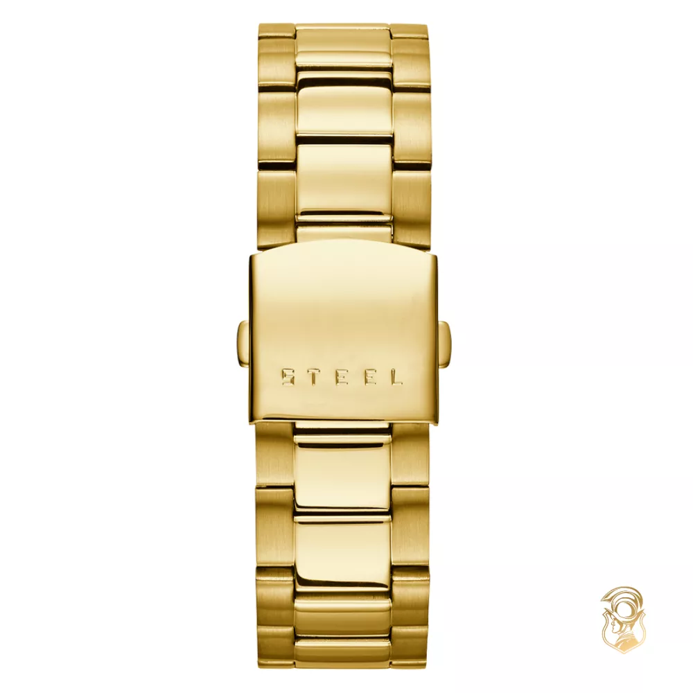 Guess Chronograph Gold Tone Watch 45mm