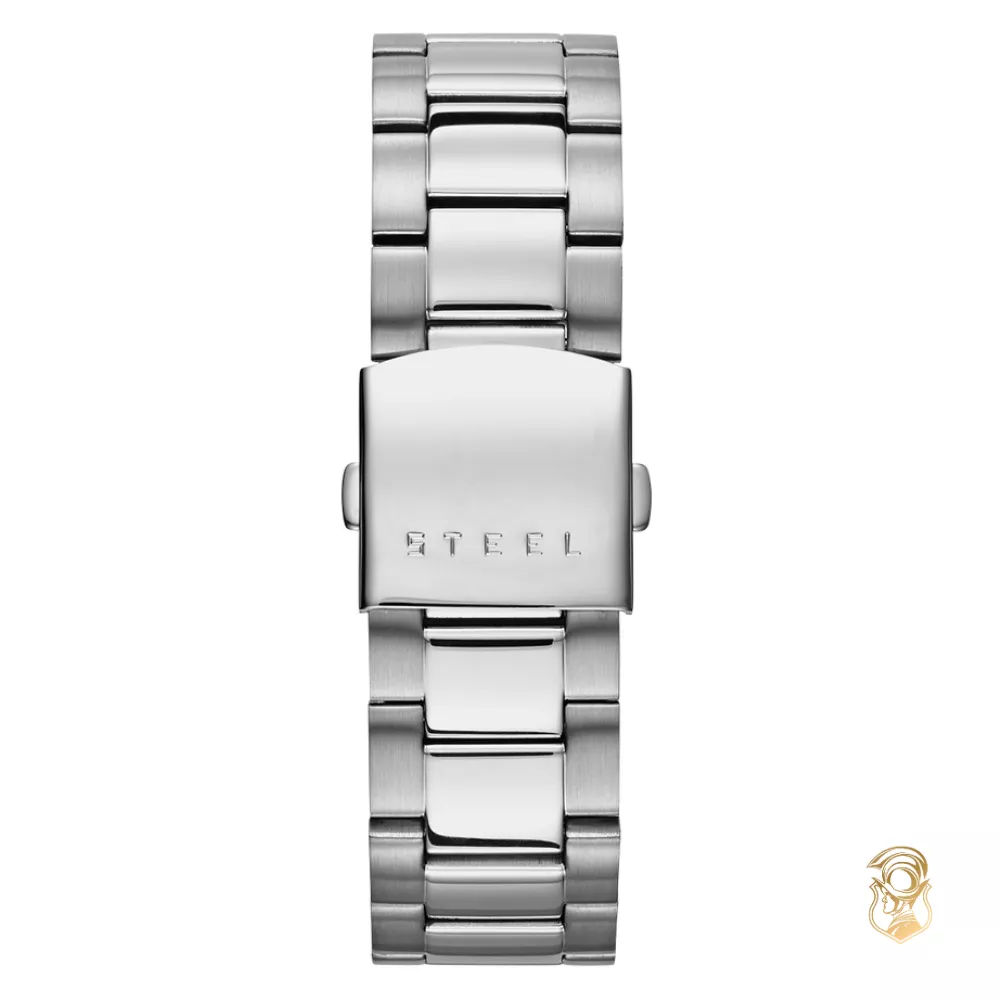 Guess Chronograph Silver Tone Watch 45mm