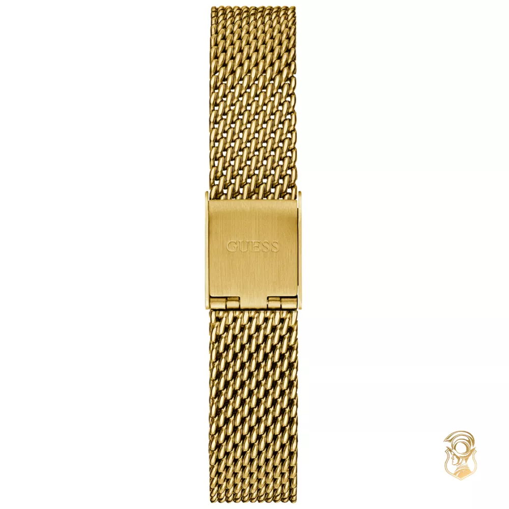 Guess Classic Diamond Mesh Watch 25mm