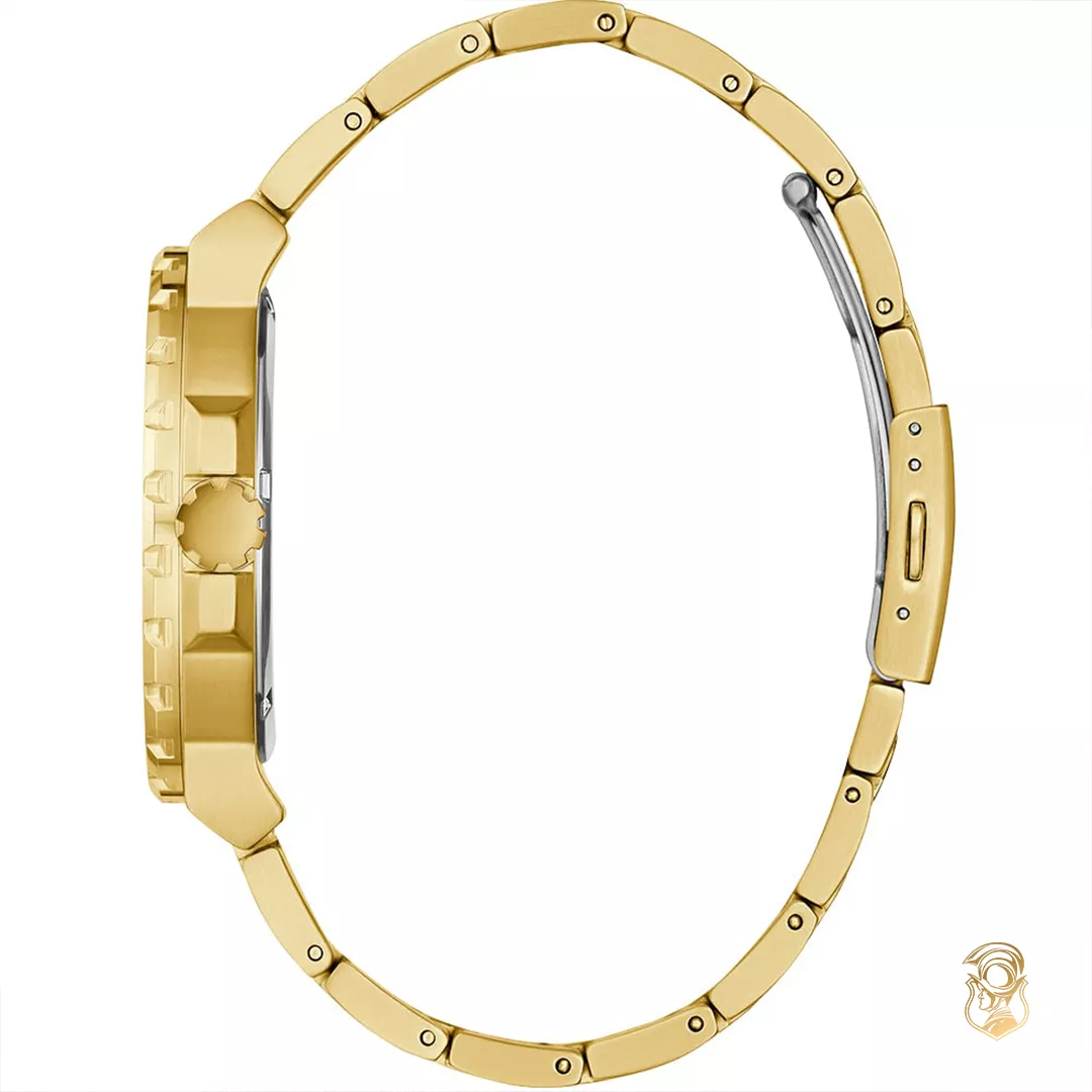 Guess Classic Gold Tone Watch 44mm