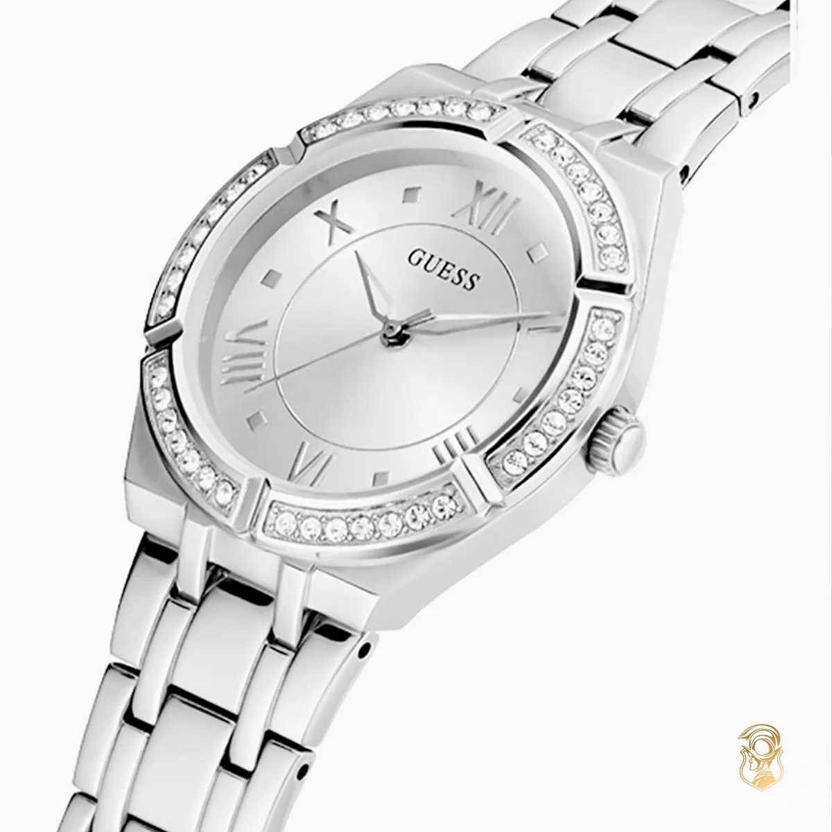 Guess Modern Silver Tone Watch 36mm