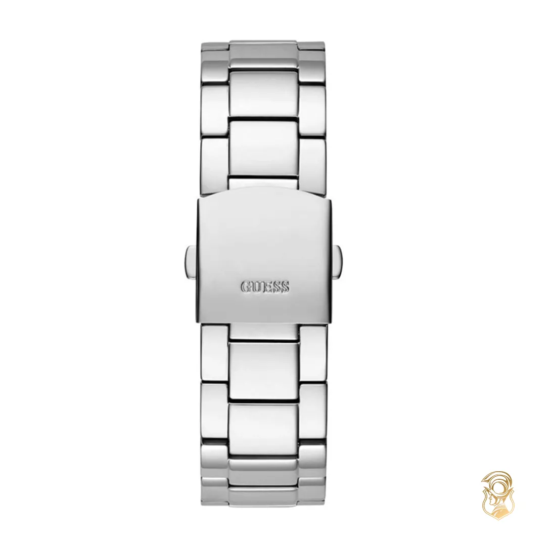 Guess Classic Silver Tone Watch 42mm