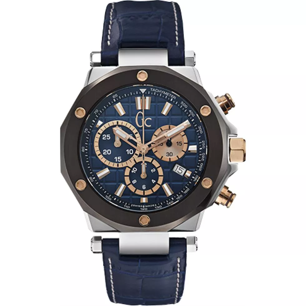 Guess Collection Sport with Blue Dial Watch 44mm