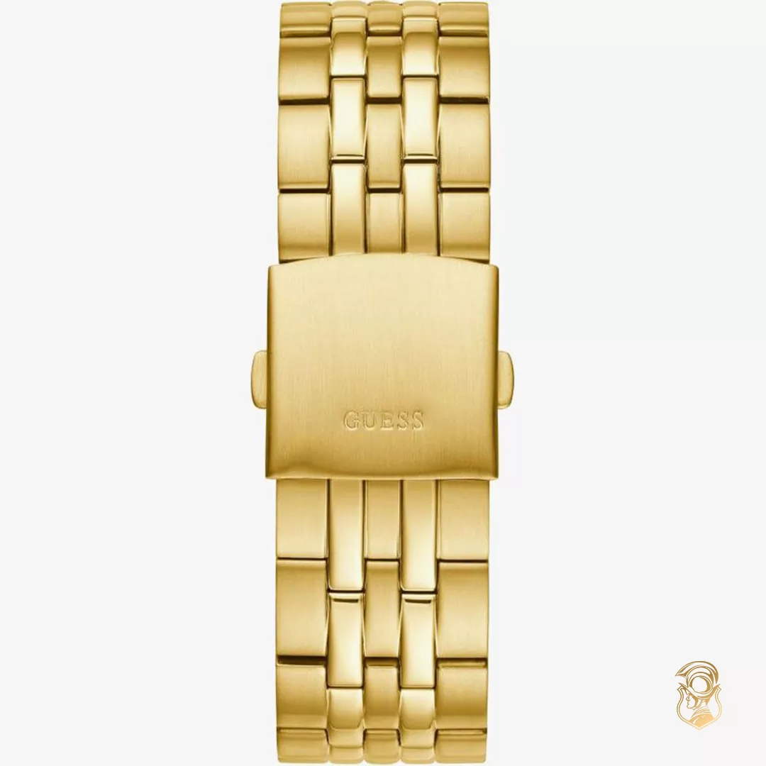 Guess Comet Gold Tone Watch 44mm    