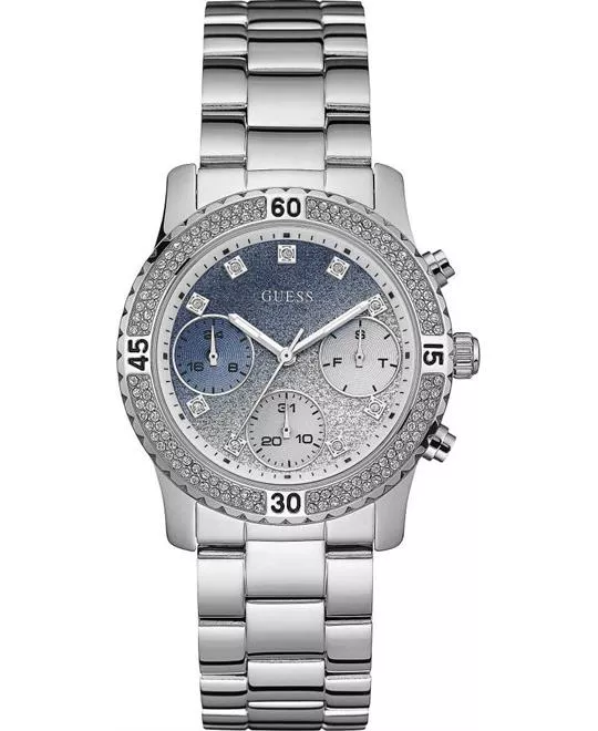 Guess Glitter Blue Tone Watch 38mm