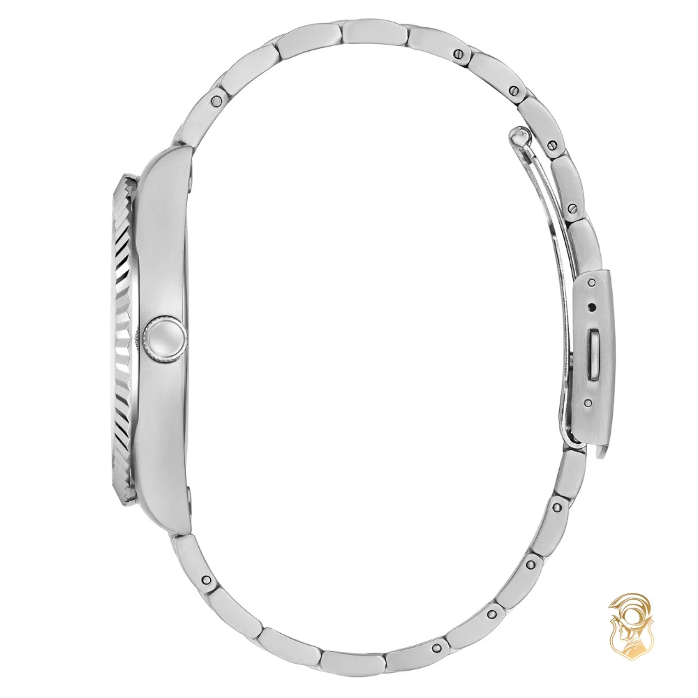 Guess Connoisseur Silver Round Watch 42mm