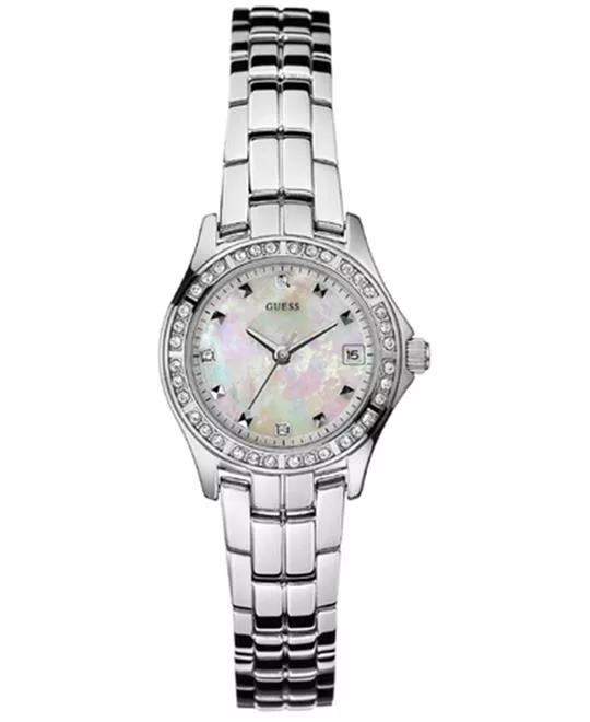 GUESS MOPEARL PETITE CRYSTALS WATCH26mm