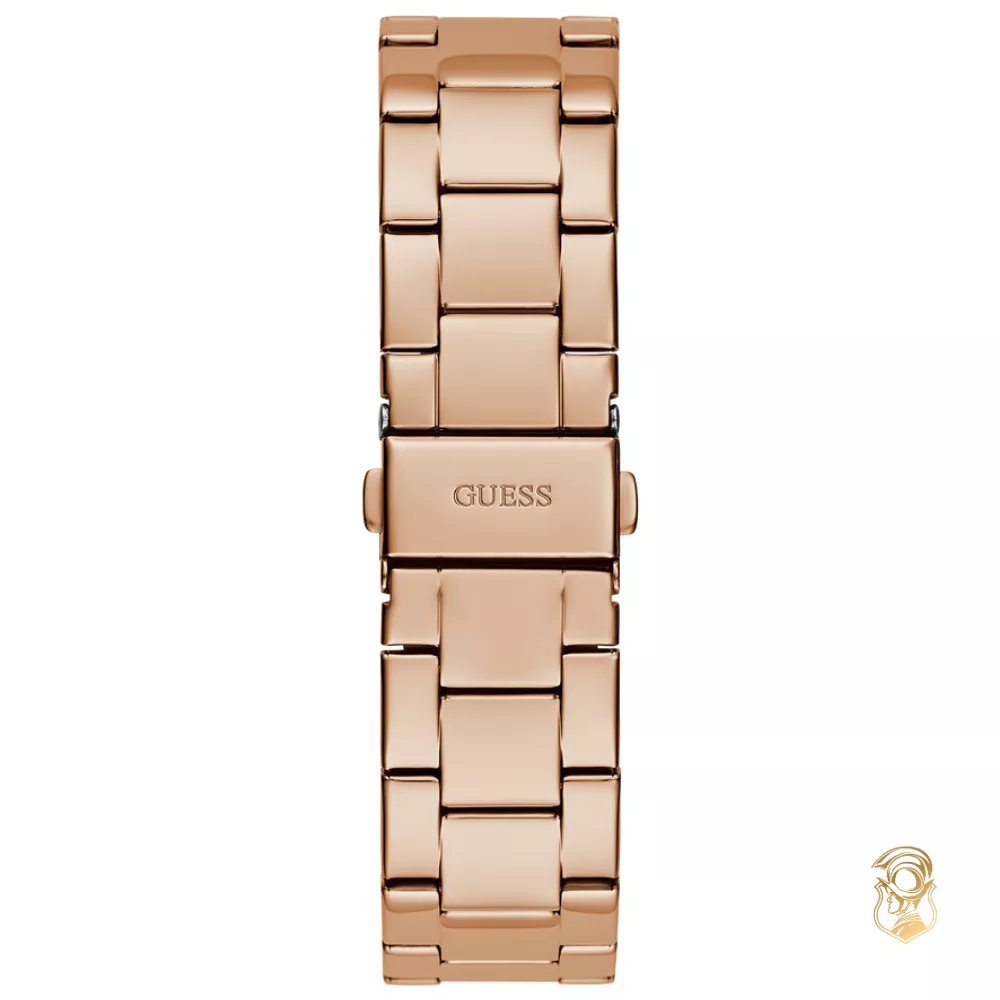 Guess G Cube  Rose Gold Tone Watch 40mm