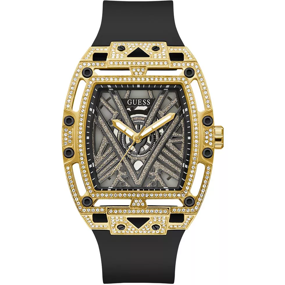 Guess Phoenix Gold Tone Watch 44mm