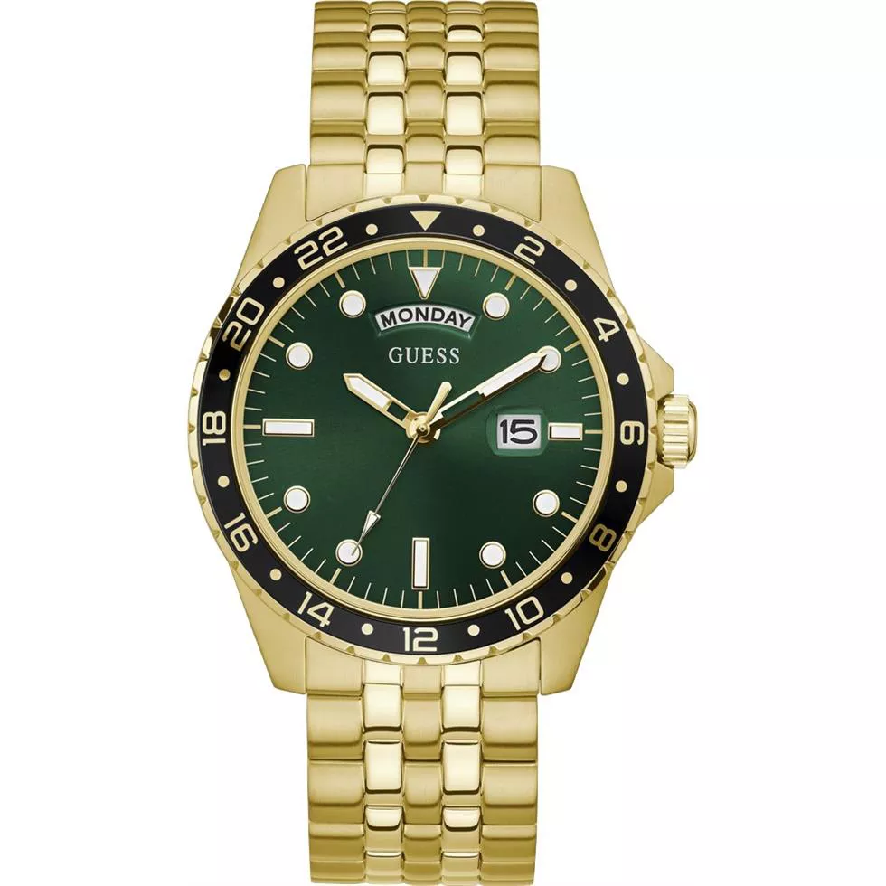 Guess Comet Green Sport Watch 44mm