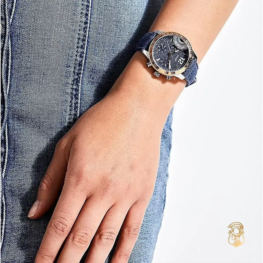 Guess Delancy Denim Blue Watch 38mm