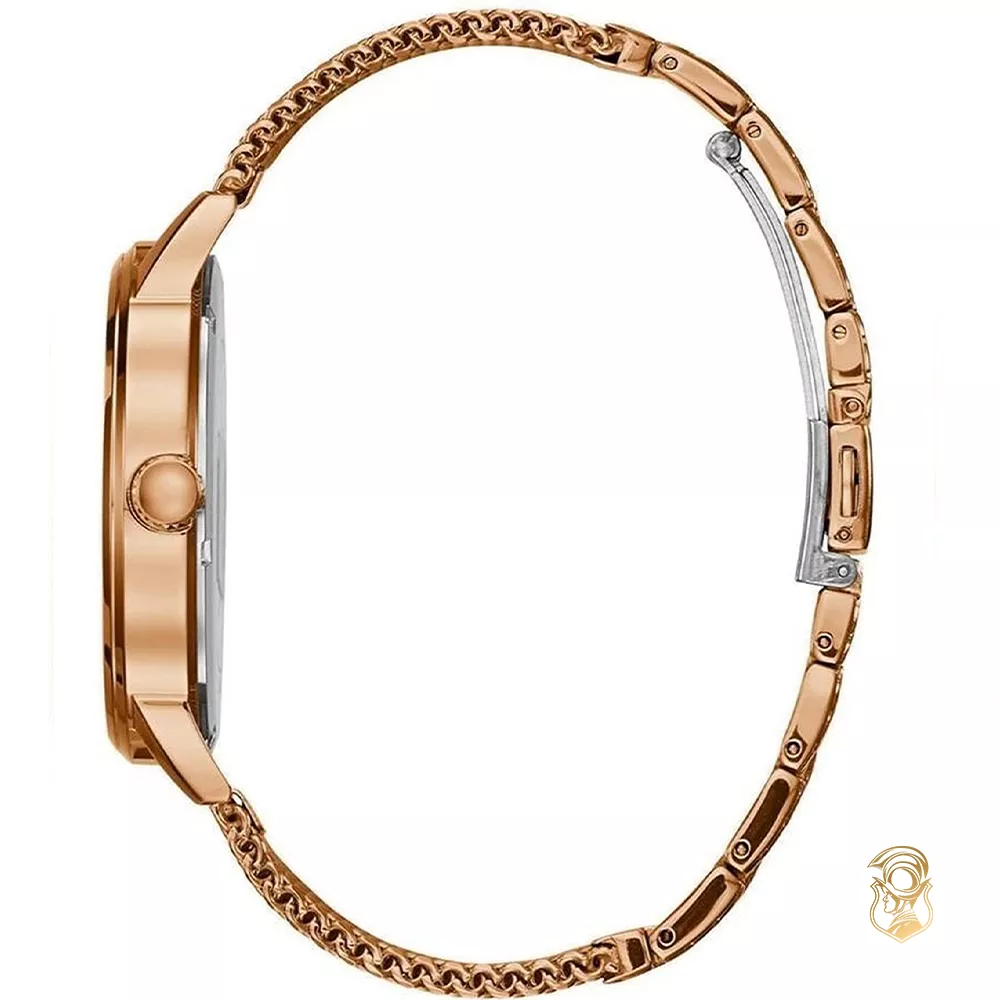 Guess Delancy Rose Gold Tone Watch 44mm