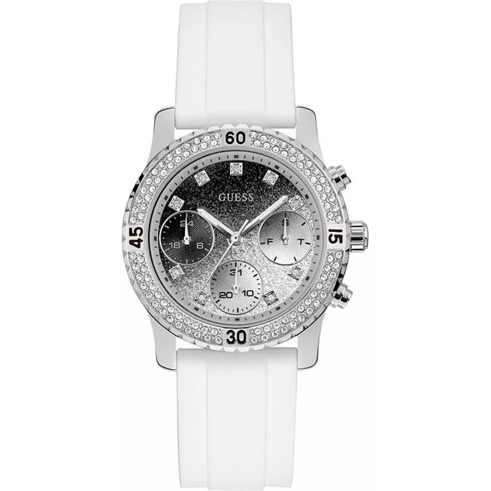 Guess Dial Silicon Strap Fashion Watch 38mm
