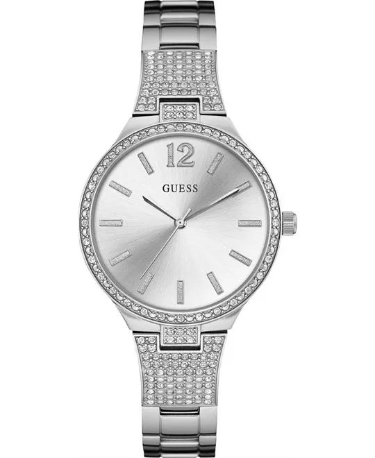 Guess Classic Silver-Tone Watch 35mm