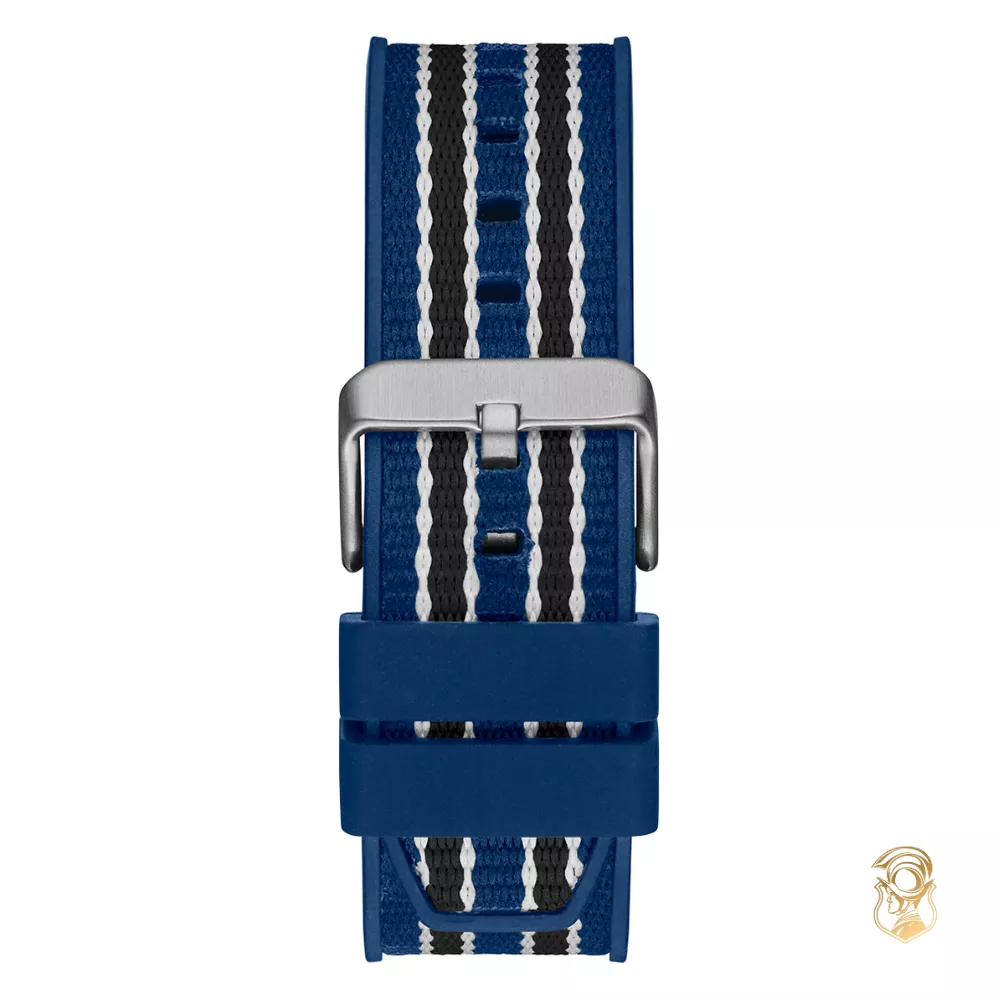 Guess Eco-Friendly Blue Watch 45mm    