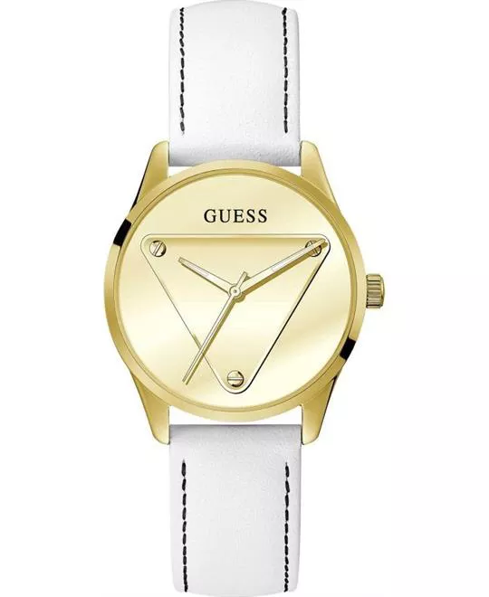 Guess Iconic White Tone Watch 36mm