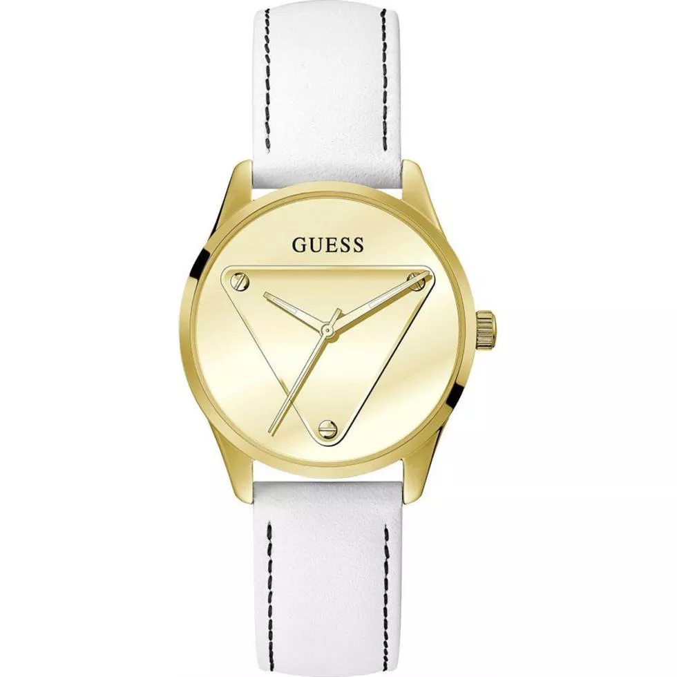 Guess Iconic White Tone Watch 36mm