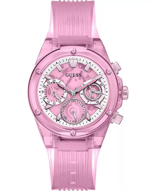 Guess Eco-Friendly Pink Bio-Based Watch 39mm