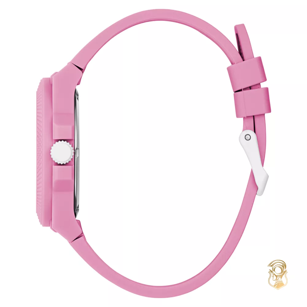 Guess Eco-Friendly Pink Watch 40mm
