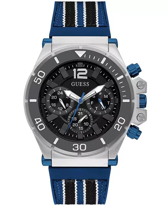 Guess Eco-Friendly Blue Watch 45mm    