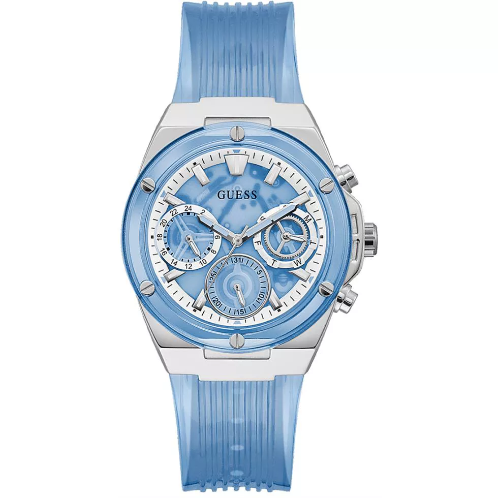 Guess Eco-Friendly Blue Watch 39mm