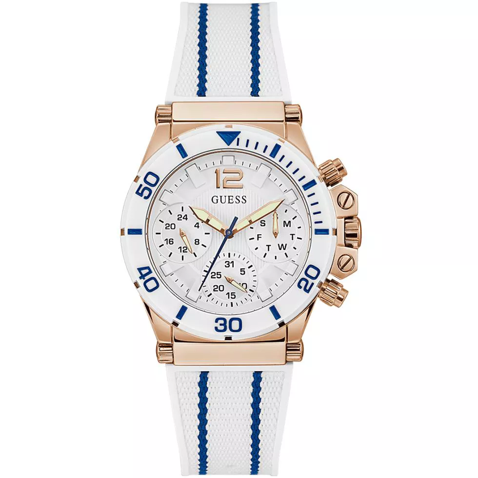 Guess Eco-Friendly White Bio-Based And Recyclable Watch 38mm