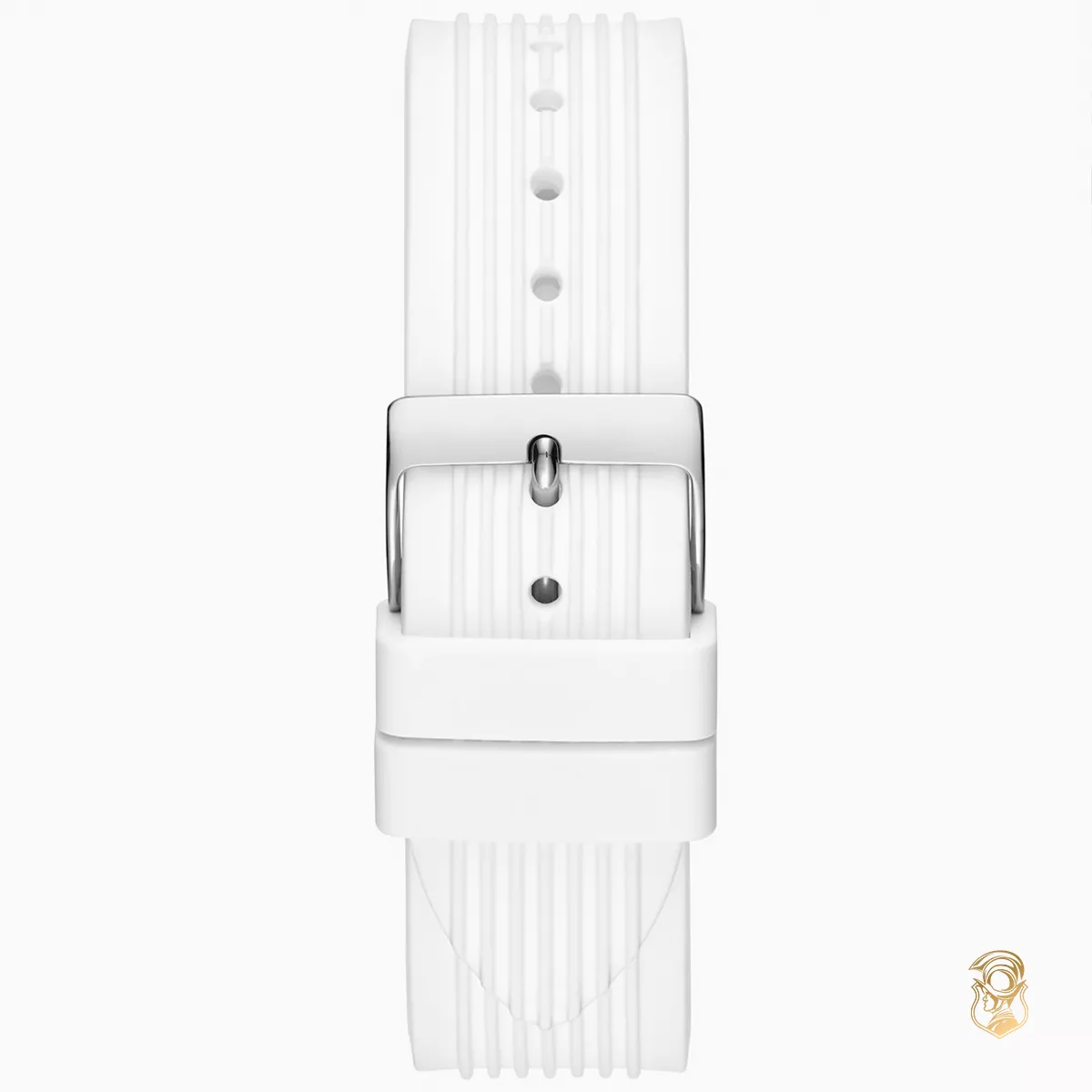 Guess Eco-Friendly White Tone Watch 39mm