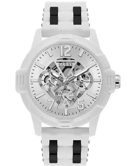 Guess Eco-Friendly White Watch 48mm