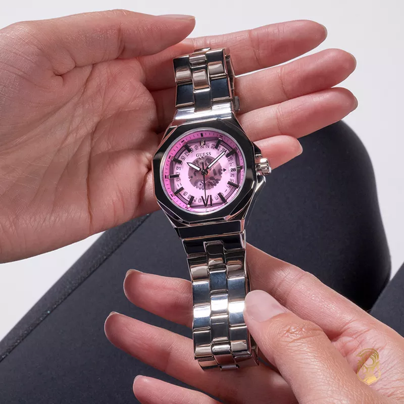 Guess Empress Pink Tone Watch 34mm