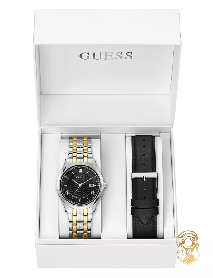 Guess Classic Two Tone Watch Set 42mm   
