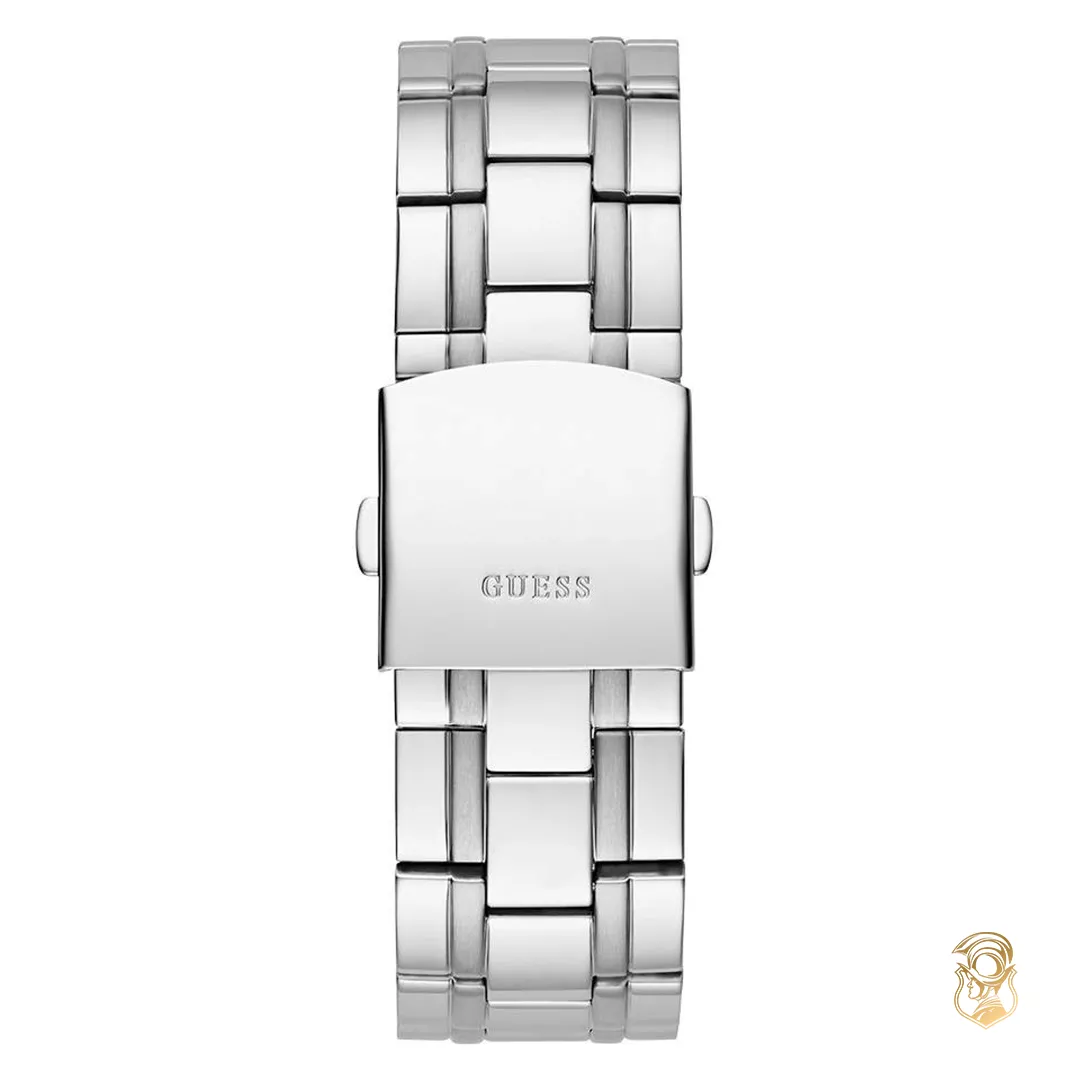 Guess Falcon Silver Tone Watch 44mm                                                                               