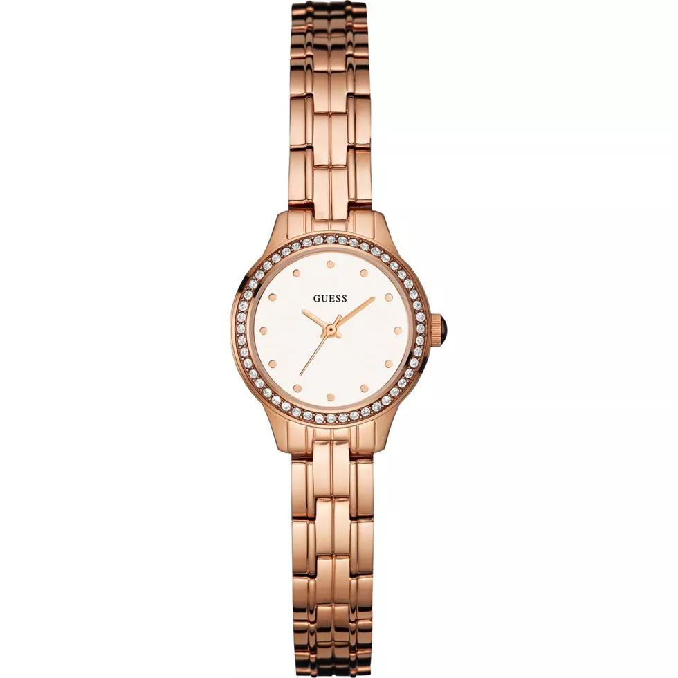 GUESS Feminine Rose Gold-Tone Watch 23mm