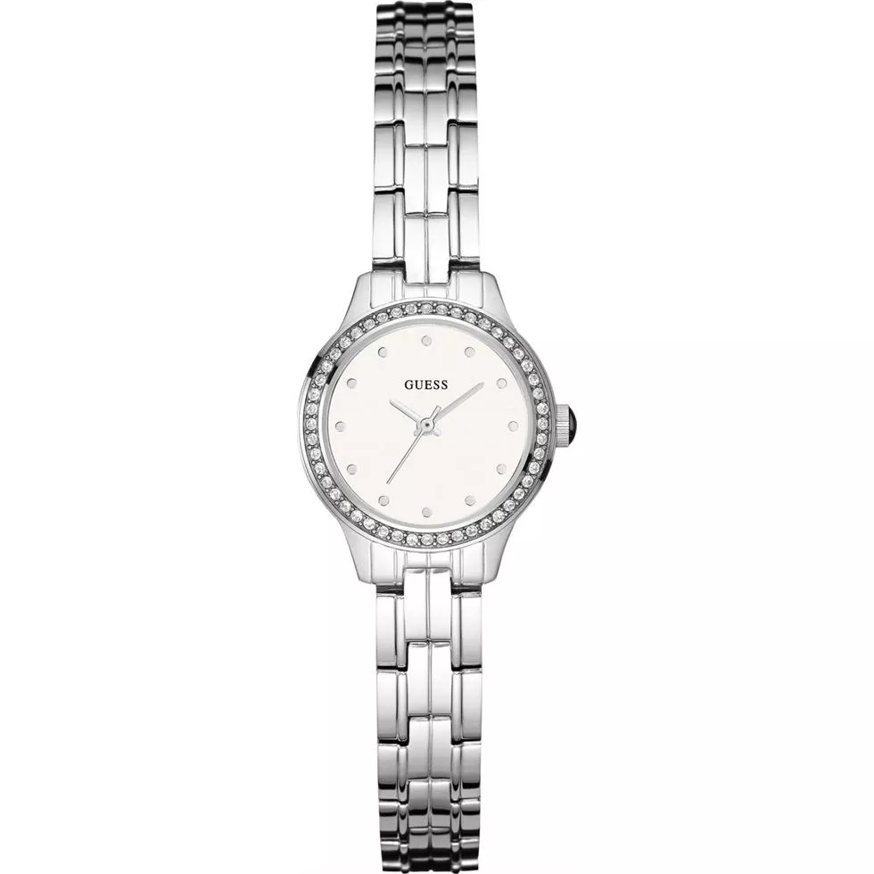 GUESS Feminine Silver-Tone Watch 23mm