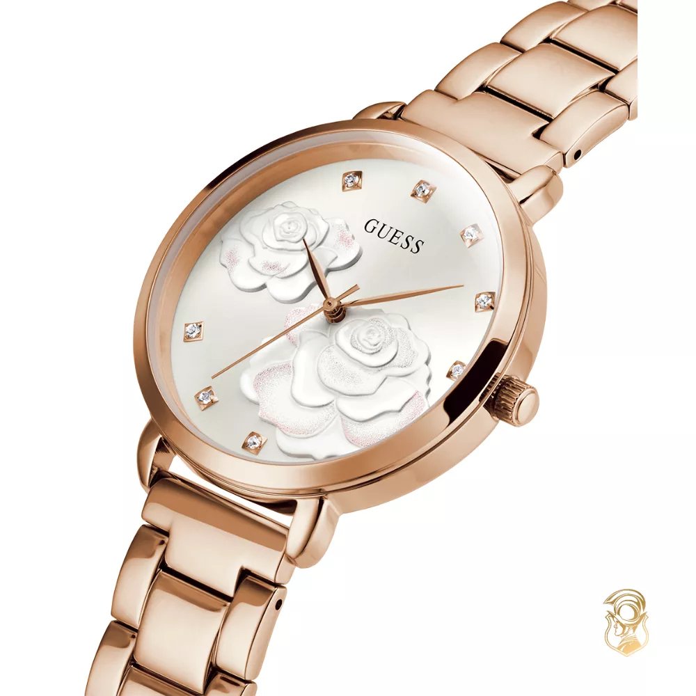 Guess Flora Rose Gold Watch 38mm 