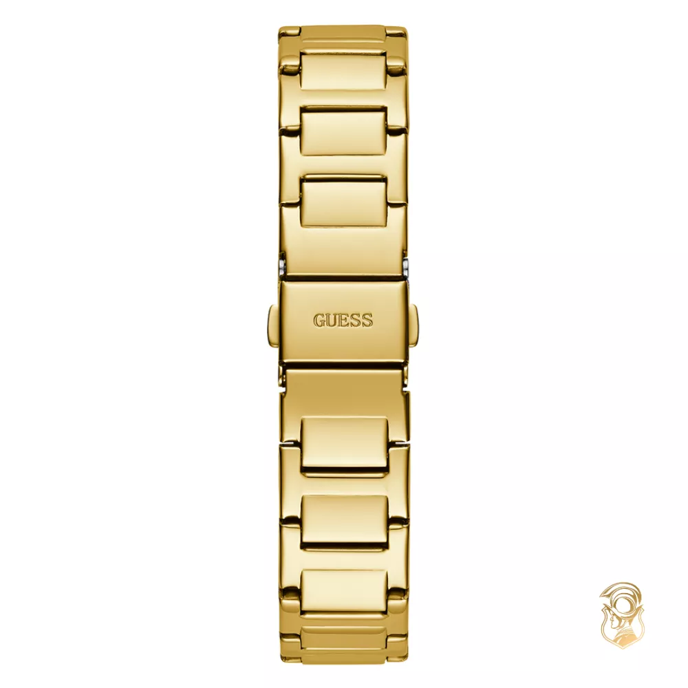Guess Floral Gold Tone Watch 32mm